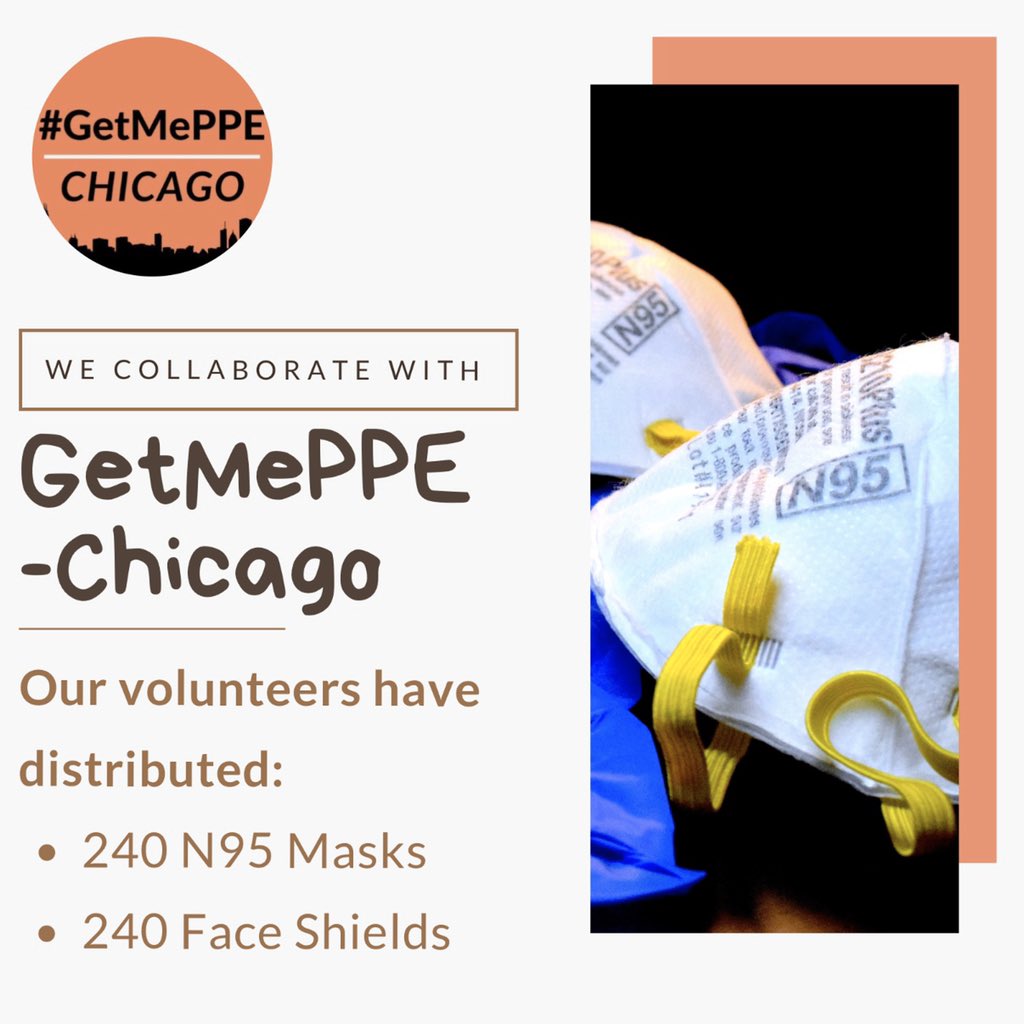 MedSupplyDrive's tweet photo. As we’ve grown, we’ve had the opportunity to collab with some other organizations doing amazing work to assist clinicians on the frontlines. Our volunteers have been able to deliver supplies on behalf of @donateppe, @getmeppechi, and @projectppeact! 🎉 Check it out! ⬇️ #GetMePPE https://t.co/rR9qoj7IVQ
