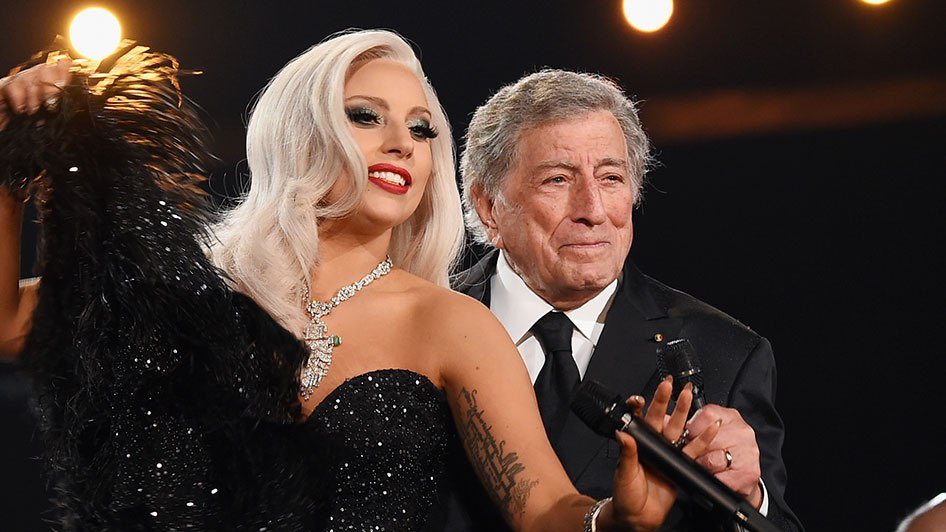 Ariana even showed her love for Gaga’s jazz music with Tony Bennett