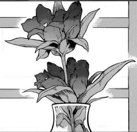 (ENJI) AND OHHHHH MYYYY GODDDDRemember I said there was plant DNA in Biollante? Yeah... Here is some concept art of that… and then for your consideration, the flower Enji sends to Rei…