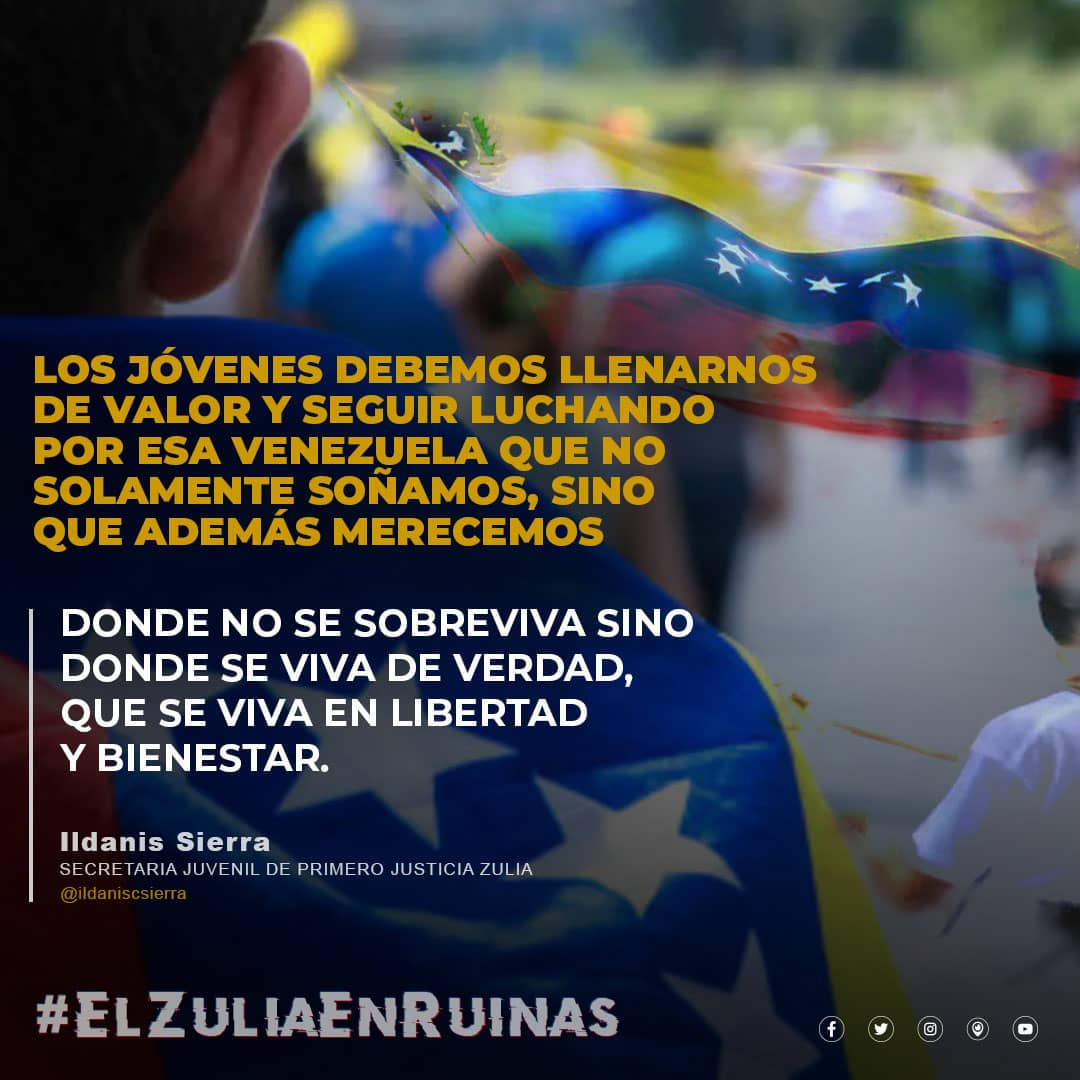 pjlacanada's tweet photo. Jóvenes #PJZulia "Cuarentena empeora las condiciones y posibilidades de empleo, estudios y desarrollo de los jóvenes zulianos. #ElZuliaEnRuinas https://t.co/QYZGCsB8PK