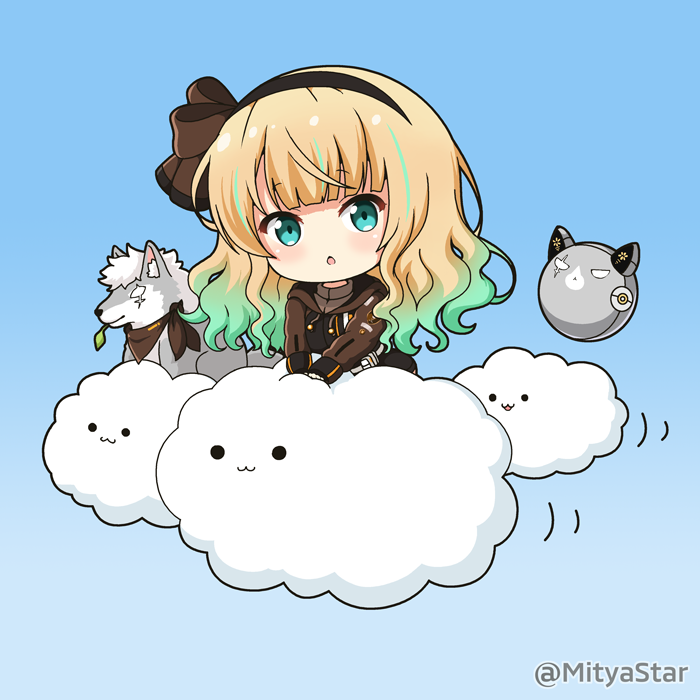 桐間紗路 「もくもくもくようび～ リプラビシャロちゃん??
#リプラビ #gochiusa 」|みーちゃ 🌠のイラスト