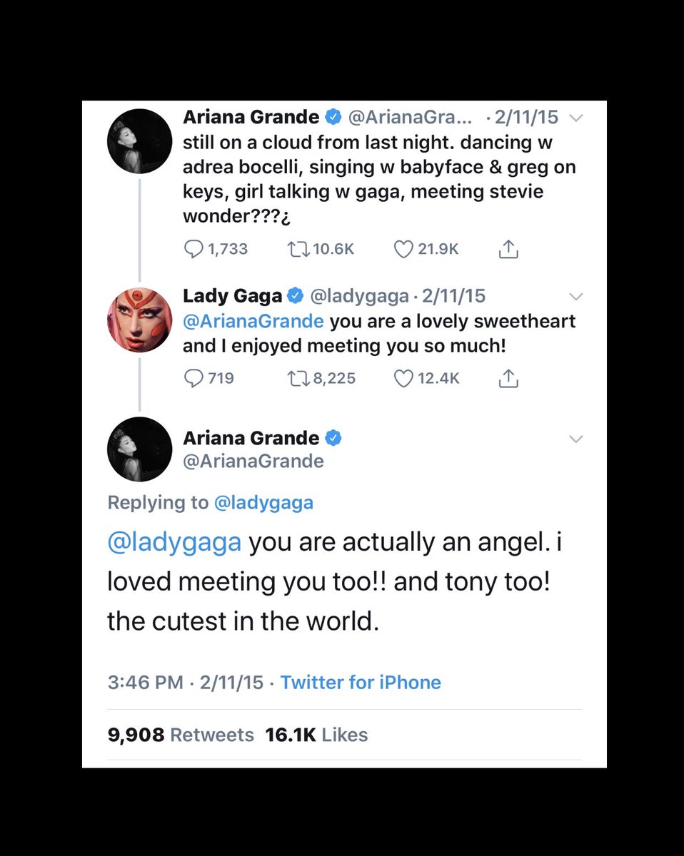 The 2 met for the first time in February 2015 and shared their first Twitter interaction the following day