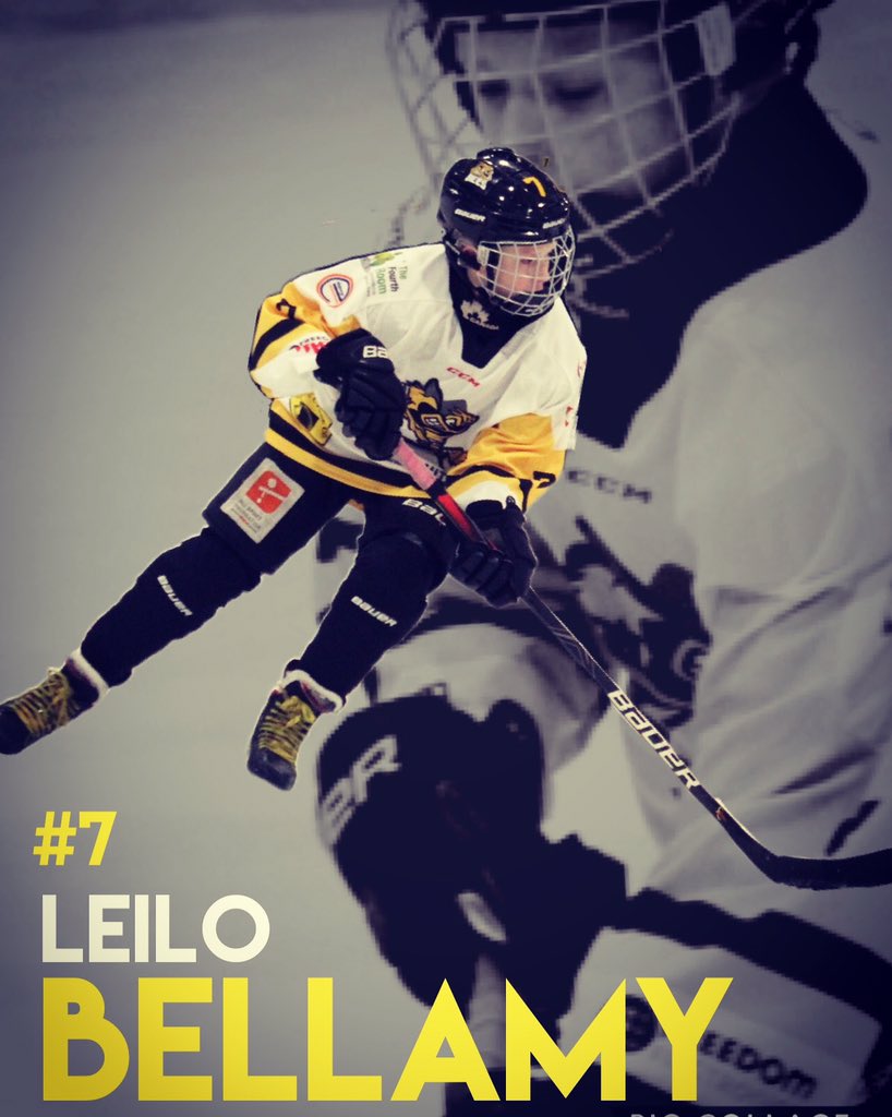 LeiloBellamy80's tweet photo. Looking forward to Hockey starting up again 🐝🏒 https://t.co/E6SYkZ5M9x
