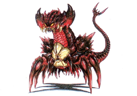 Other things... two Kaiju in this era, Biollante and Destroyah, have DNA-splicing + Mad Scientist origins. (I could explain further but whatever it's nerdy) Destroyah also has "forms" of varying strength… and forms with and without wings…