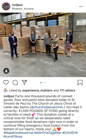 CouncilGiving's tweet photo. Today we wanted to thank 👏everyone who has continued to make contributions in a healthy way during COVID-19 to organizations who care for our community 🏘❤️💪 You are all doing extraordinary work and we appreciate everyone who spreads the message of #healthygiving #givesmartaz https://t.co/C6Y39mcUeg