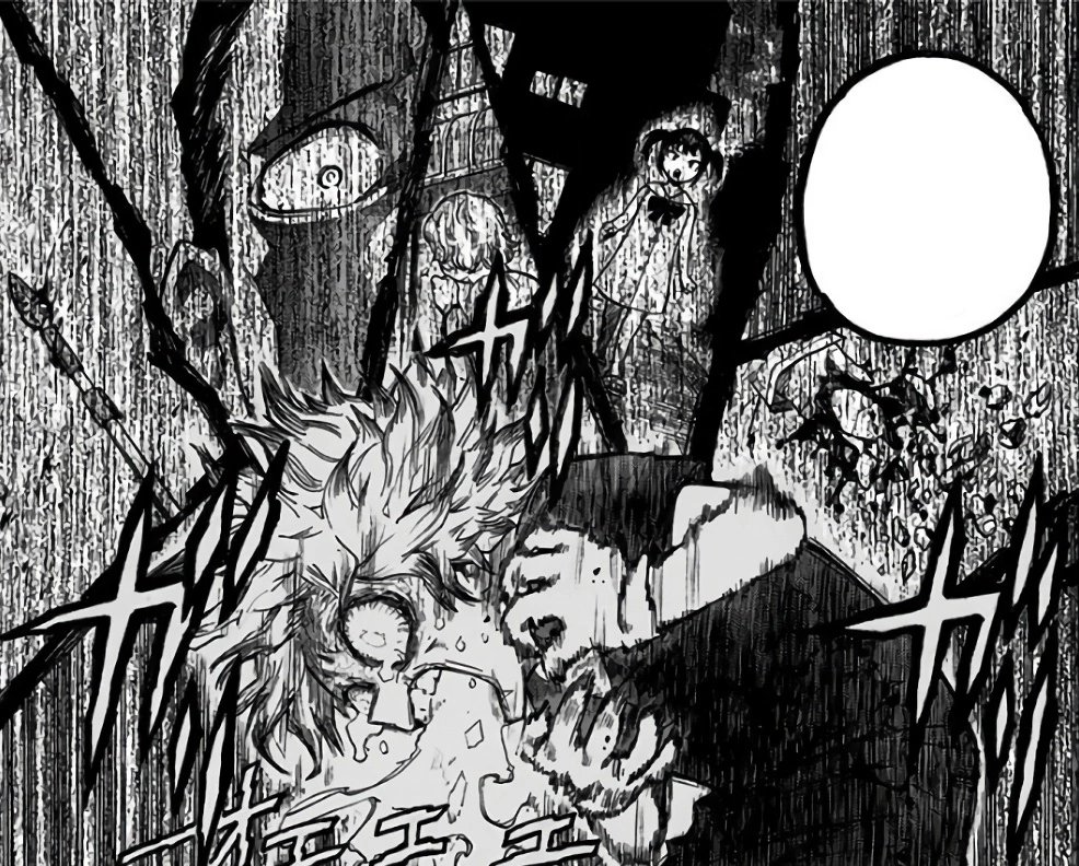 (SHIGGY) Now in comparison, there’s Shigaraki. Whose origin story is all sorts of tragic, he kills his whole family with this power he can’t stop. His hair changes color. It’s his first metamorphosis. He’s hurting through it all (and eventually, he snaps)