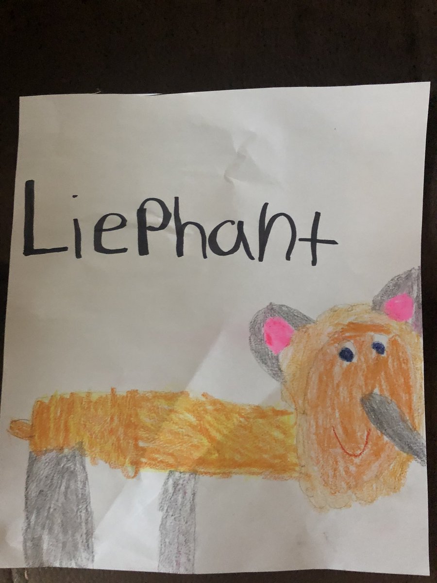 MrsZSPES's tweet photo. @SPESgifted A liephant (elephant + lion) By Aubrey https://t.co/GkFY1As2mK