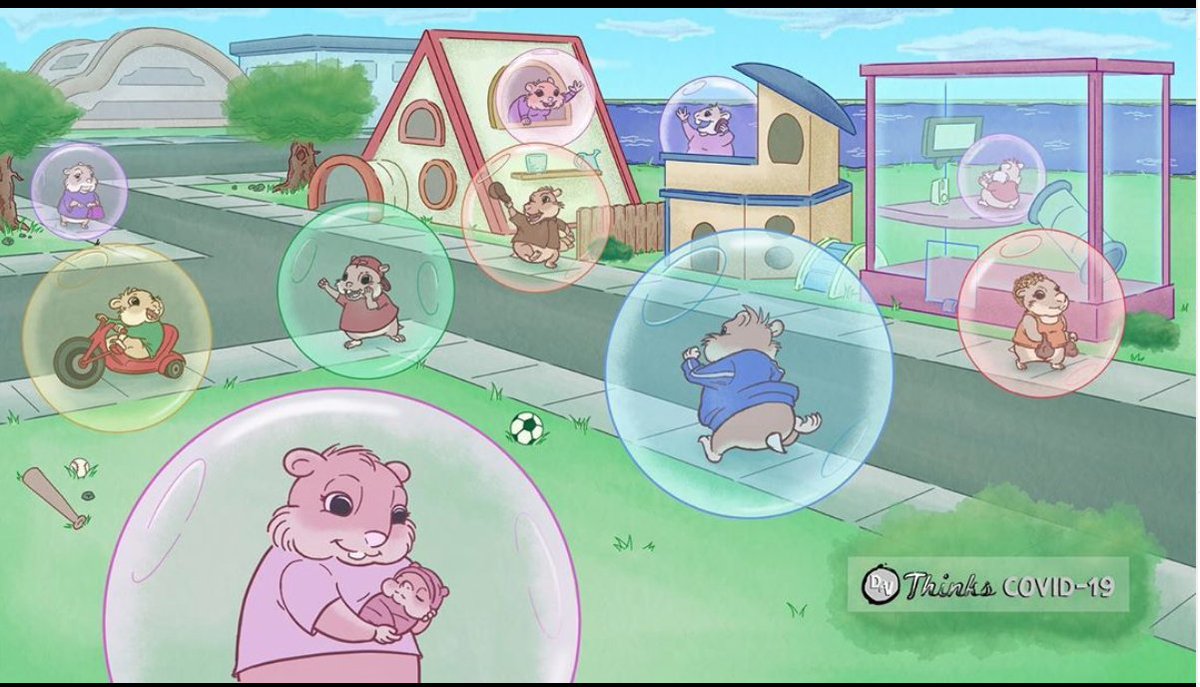 SusieD_NYC's tweet photo. #MeasureSocialDistanceBy hamsters. #cuteness #exercise #art #animation #DFVThinks #COVID19 @DrawnfromValor @wacom @ToonBoom @johnkrasinski @somegoodnews #art https://t.co/oE5ZGdJSCm
