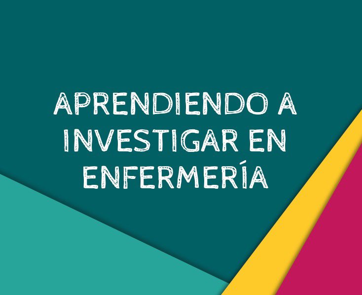 El material audiovisual que presentaremos en las siguientes publicaciones forma parte del proyecto “Aprendiendo a investigar en Enfermería”.
