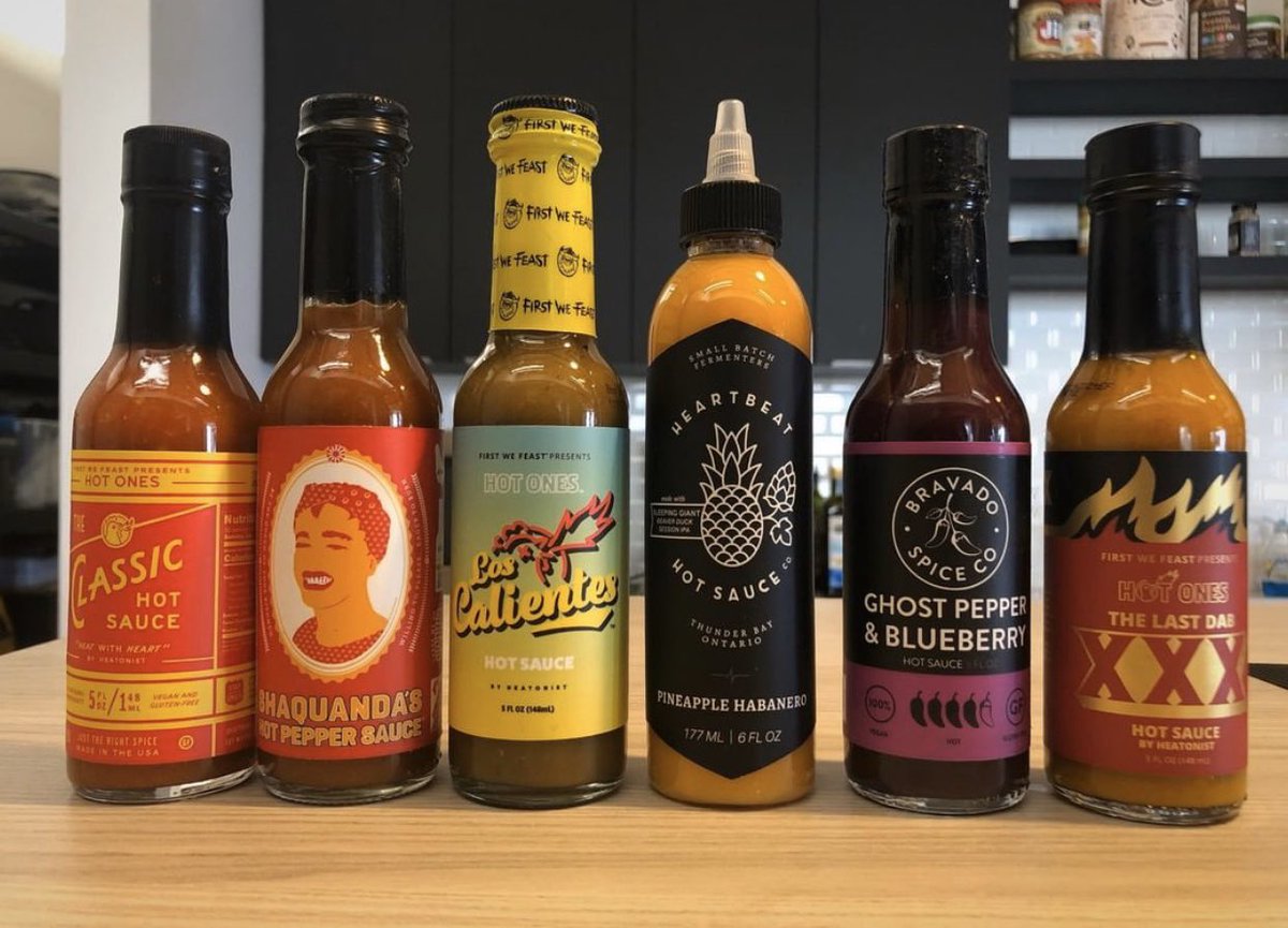 firstwefeast's tweet image. Calling all #SpiceLords! We want you to join us in the #HotOnesChallenge 🔥 Head over to our IG highlights &amp;amp; hit Hot Ones @ Home to see how you could participate! Don&apos;t forget to tag us for a chance to be featured! #HotOnesChallenge #Heatonist