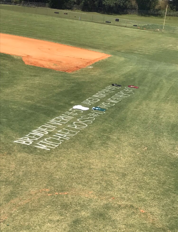Since tonight would have been our Senior Night, we wanted to take one final moment to honor our 4 Seniors. We wish the best of luck to Brenden Vern, Michael Ross, Jared Murphy and Jake Weathers. We know you will make us all proud!