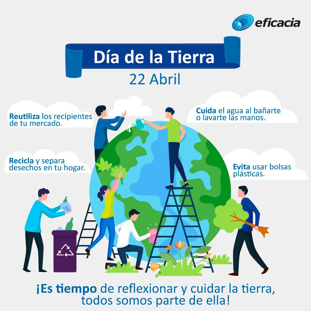 EficaciaCol's tweet photo. ¡Es tiempo de reflexionar y cuidar la tierra, todos somos parte de ella! #DíaDeLaTierra #EntreTodosNosCuidamos  #TodosSomosEmpresa #SomosEficacia
Ingresa en: https://t.co/1QtVfDGO9F https://t.co/Zb0srNrGaD