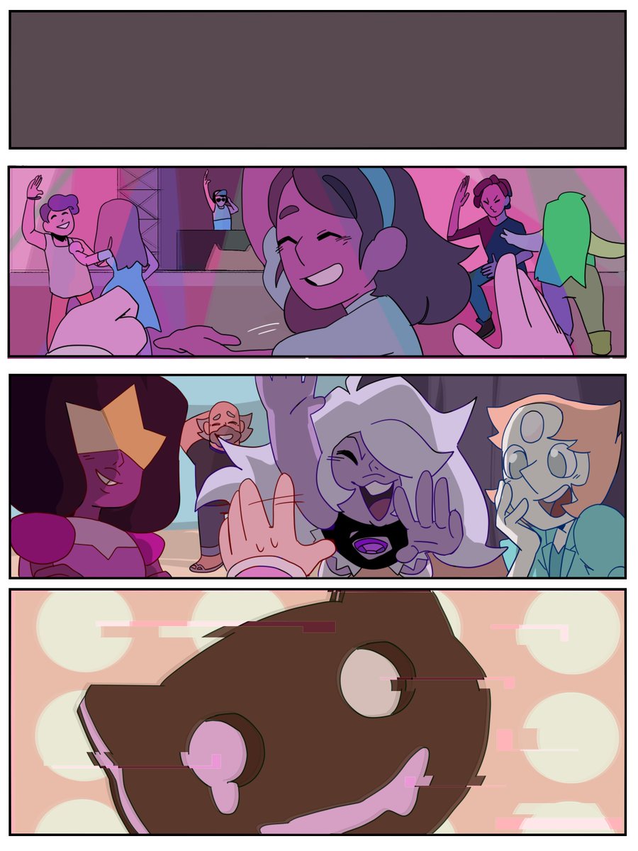(sorry for my bad English)
ok so that is a kind of ending of a chapter...if I could do it I want to make a full AU comic story about new chapter in Steven's life but no promises