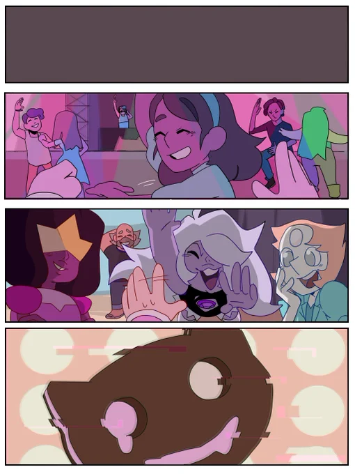 (sorry for my bad English)

ok so that is a kind of ending of a chapter...if I could do it I want to make a full AU comic story about new chapter in Steven's life but no promises 