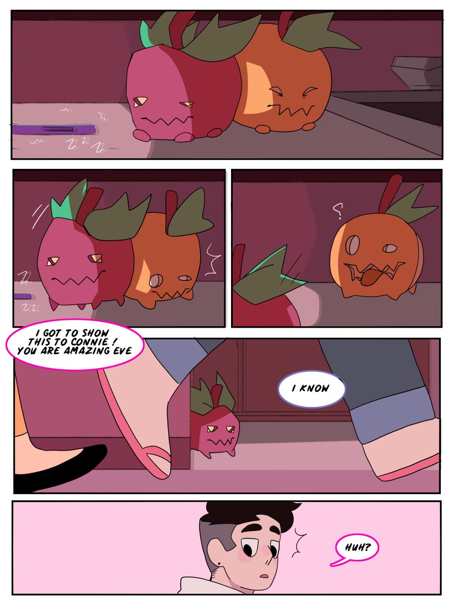 (sorry for my bad English)
ok so that is a kind of ending of a chapter...if I could do it I want to make a full AU comic story about new chapter in Steven's life but no promises