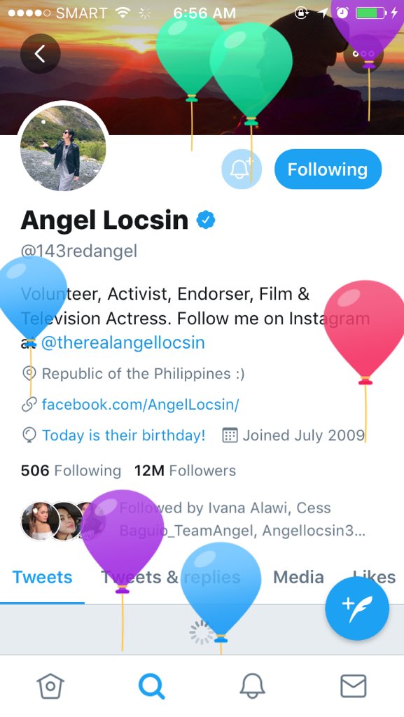 Hi lodi maligayang kaarawan sayo.

Happy Birthday Darna! 
Happy Birthday Angel Locsin 