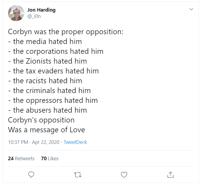 Imagine how offensive it must be to thousands of Jews, after all they went through, to find themselves only at NUMBER THREE on a list of Corbyn's opponents.