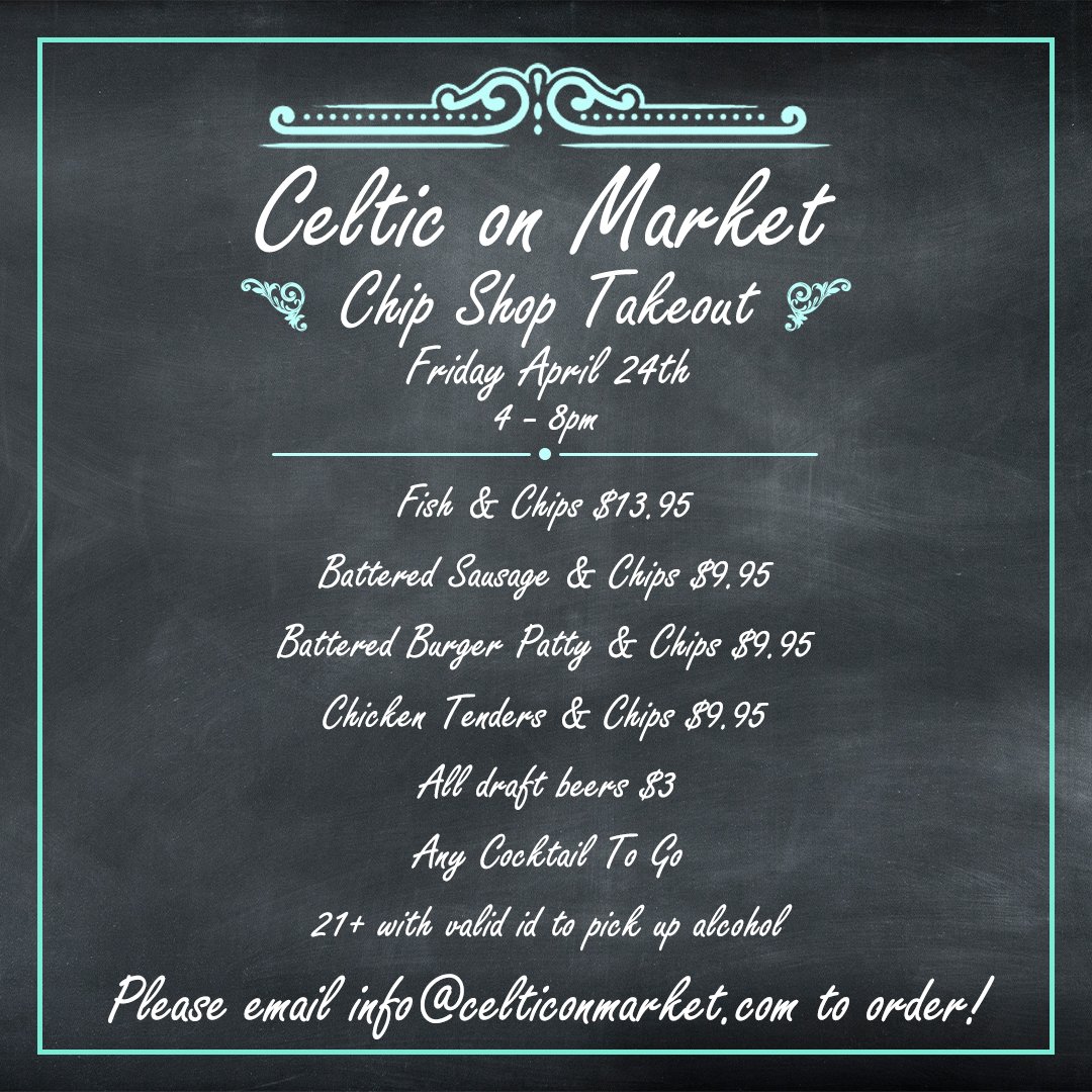 CelticonMarket's tweet image. Opening up the kitchen again this weekend! Thank you all who have been supporting, it's been a tremendous couple of weeks with the orders 💚