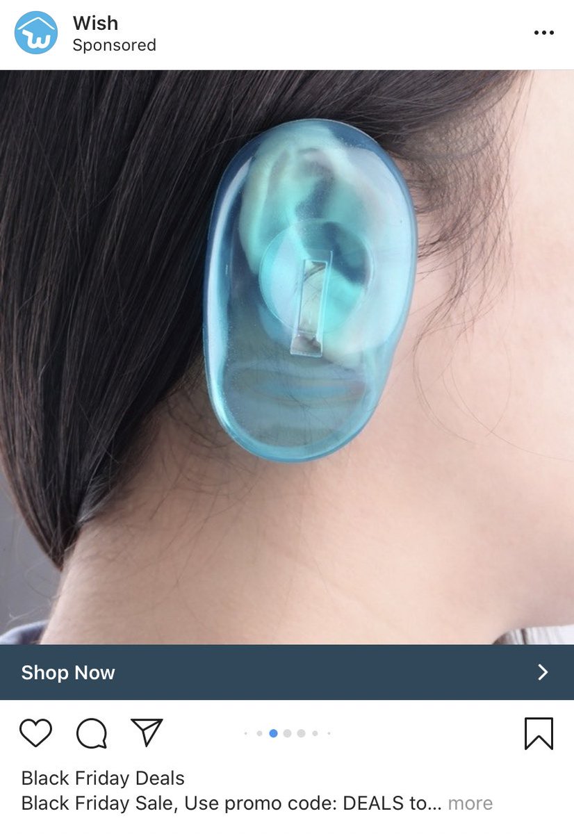 Could someone please explain what the hell Wish sells?: a thread of baffling products hawked to me in ads. First stop: this ear thing. What is it?