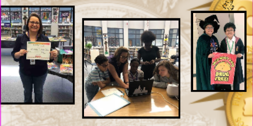 Did you know it is is National Library Week? Did you know we have the best librarian ever? Mrs. Martinez is much more than a librarian - she is a book wizard! Our library is one of the coolest parts of Wessendorff! Thank you for making WMS great, Mrs. Martinez! <a href="/Wessendorff_LIS/">Vilma Martinez</a>