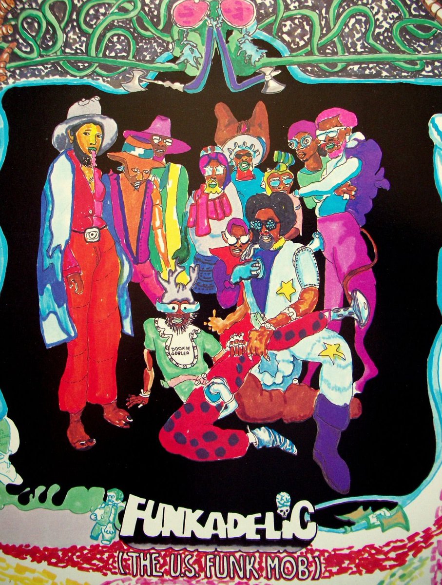 Funkadelic was more psychedelic & serious. Whilst Parliament was less serious and more dancefloor friendly. I do prefer my Funkadelic over my Parliament although they do both converge at certain points in their respective discographies.