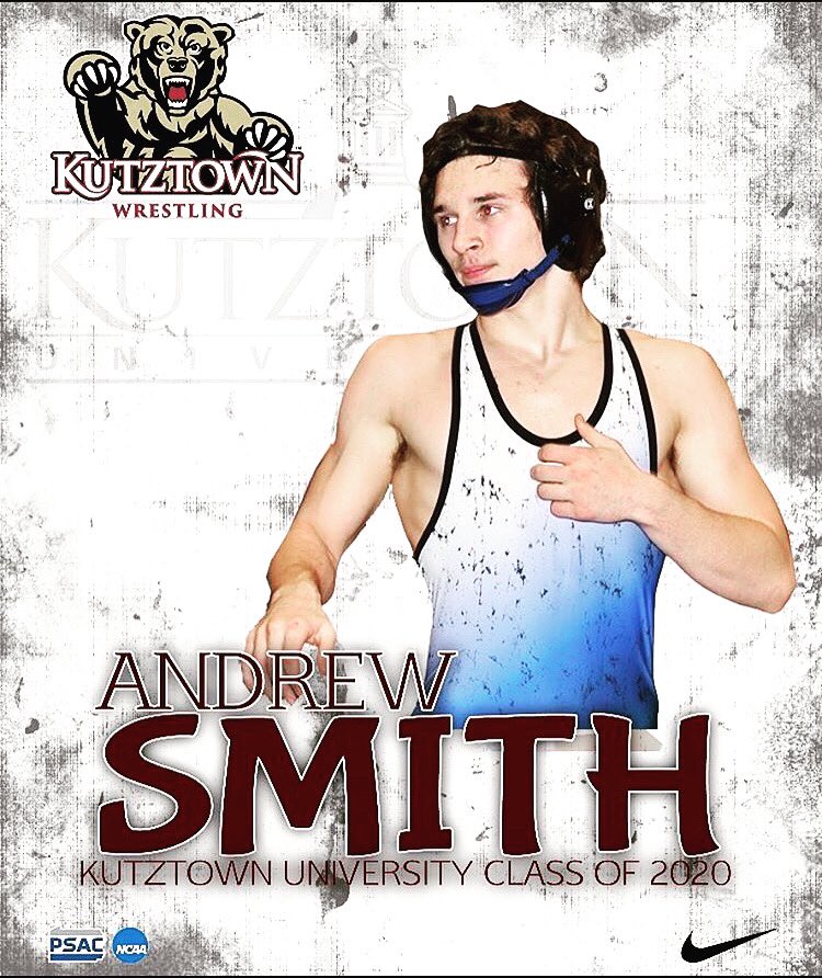 andrewlsmith5's tweet photo. Proud to announce that I will be furthering my wrestling and academic career at Kutztown University. Thank you to everyone who has supported and been with my throughout this journey. 🐻🐻🐻 https://t.co/M9VwTMVyJw