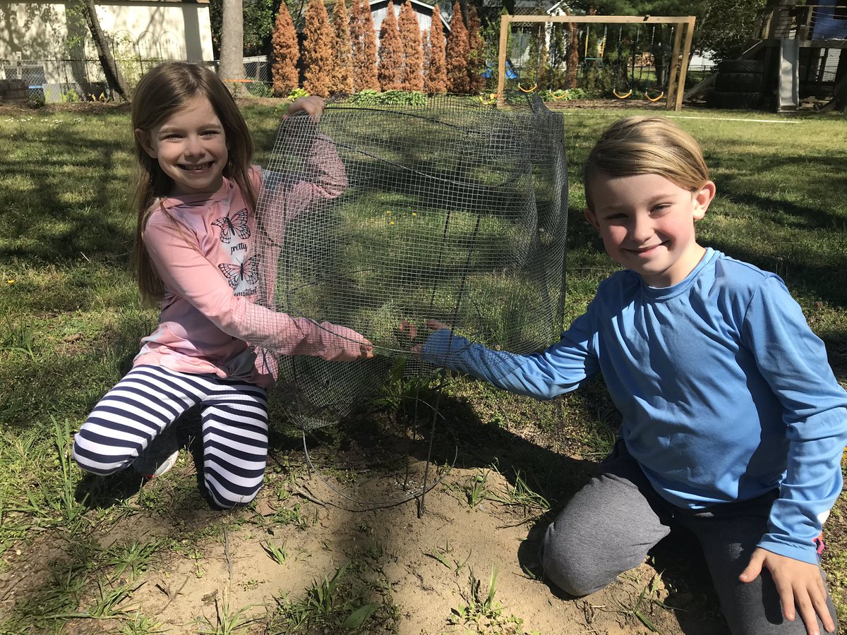 Happy Earth Day! Planting saplings was fun today!