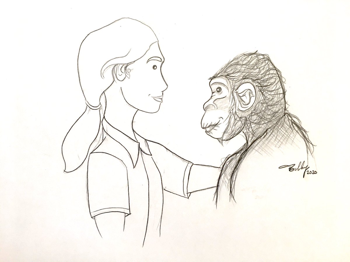 TheBobbyjames's tweet photo. Jane.
#EarthDay50 #EarthDay2020 #Jane #JaneGoodall #Chimpanzees #BobbyJames #Artista #dailydoodle #doodle #drawing #pencil #art #EarthDay https://t.co/Eda60F9tFX