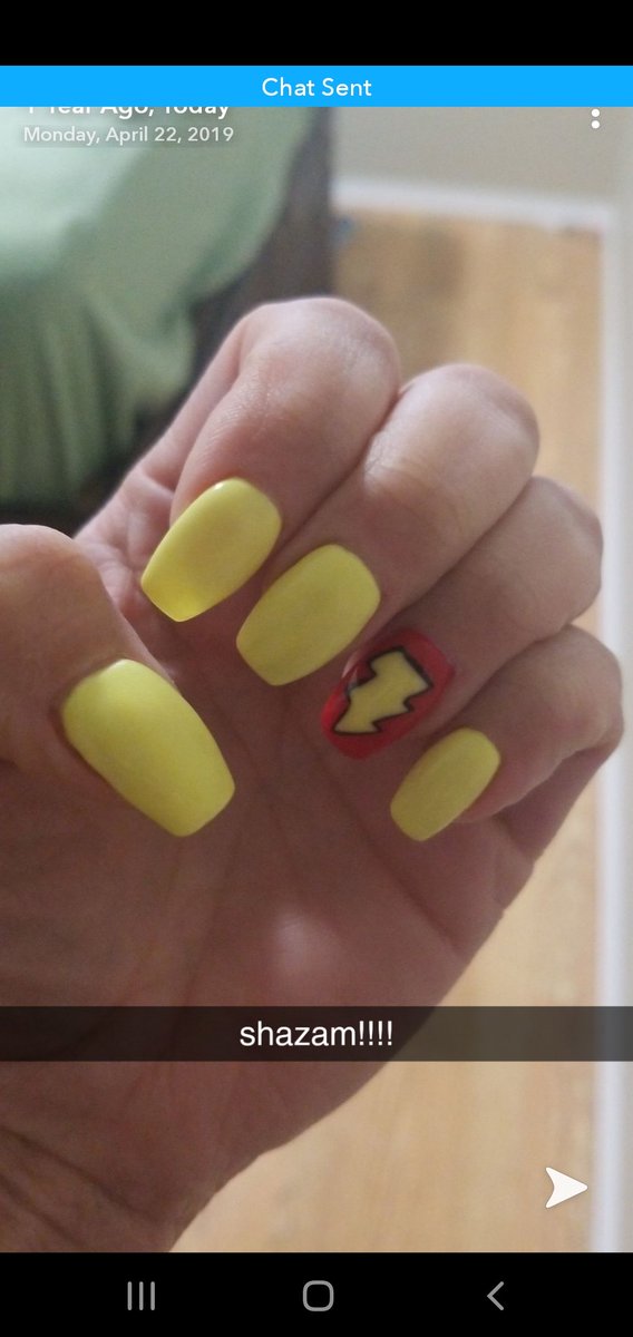 mom2lexi's tweet photo. a year ago, all ready to meet @ZacharyLevi...now I
have a whole year to plan nails for next @Calgaryexpo...or maybe a new tattoo ..or both! #nerdnails https://t.co/wVHgnxZKux