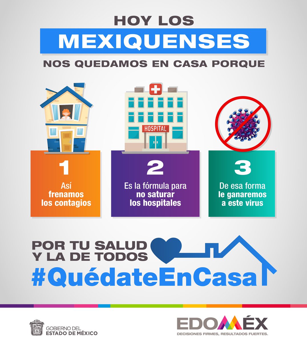 alfredodelmazo's tweet photo. En el #Edoméx nos quedamos en casa. #CuidemosTodosDeTodos #Covid_19mx. https://t.co/EIXaebBmp7
