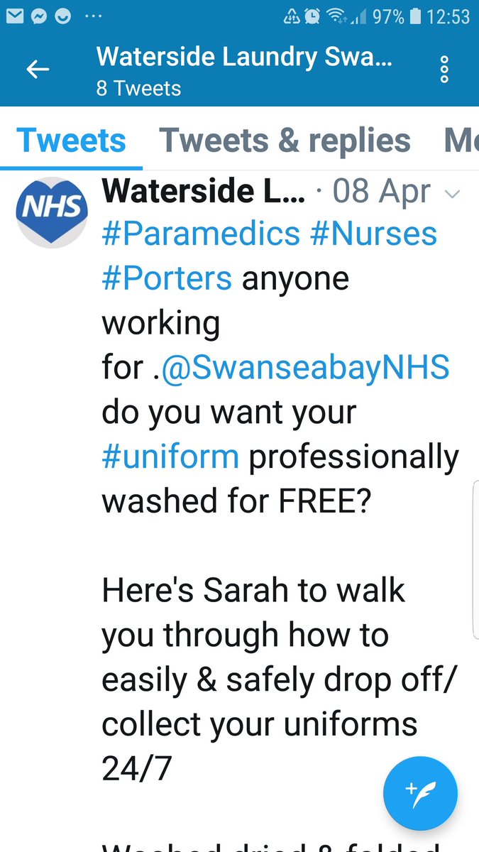 WatersidLaundry's tweet photo. @fmwales We can't even begin to understand what the contributory factors might be, but if we can alleviate just a fraction of the pressure on staff's home lives, then please let us know. https://t.co/QkWTfHO4bL