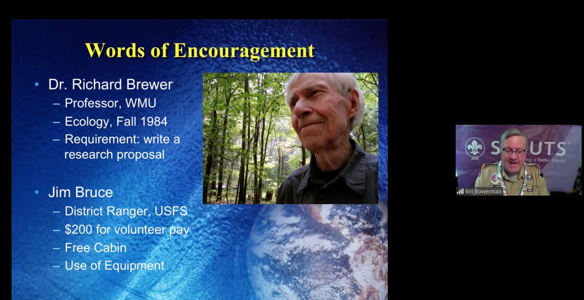 ncacSTEM's tweet image. Live from Dr. Bowerman's Gold Medal Address about #Eagles in honor of #EarthDay2020 If you couldn't join us tonight, head to the @NCACBSA Facebook for the recording and more #EarthDay fun! #STEMatHome #scouting #UMD