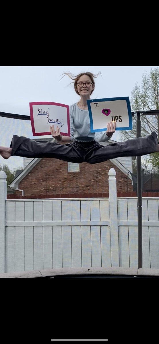 Avery Capps ready for Thursday OVD Driver Appreciation Day!