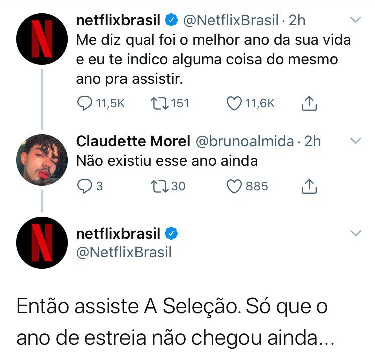 X 上的 The Selection Brasil：「A Netflix como explicar a