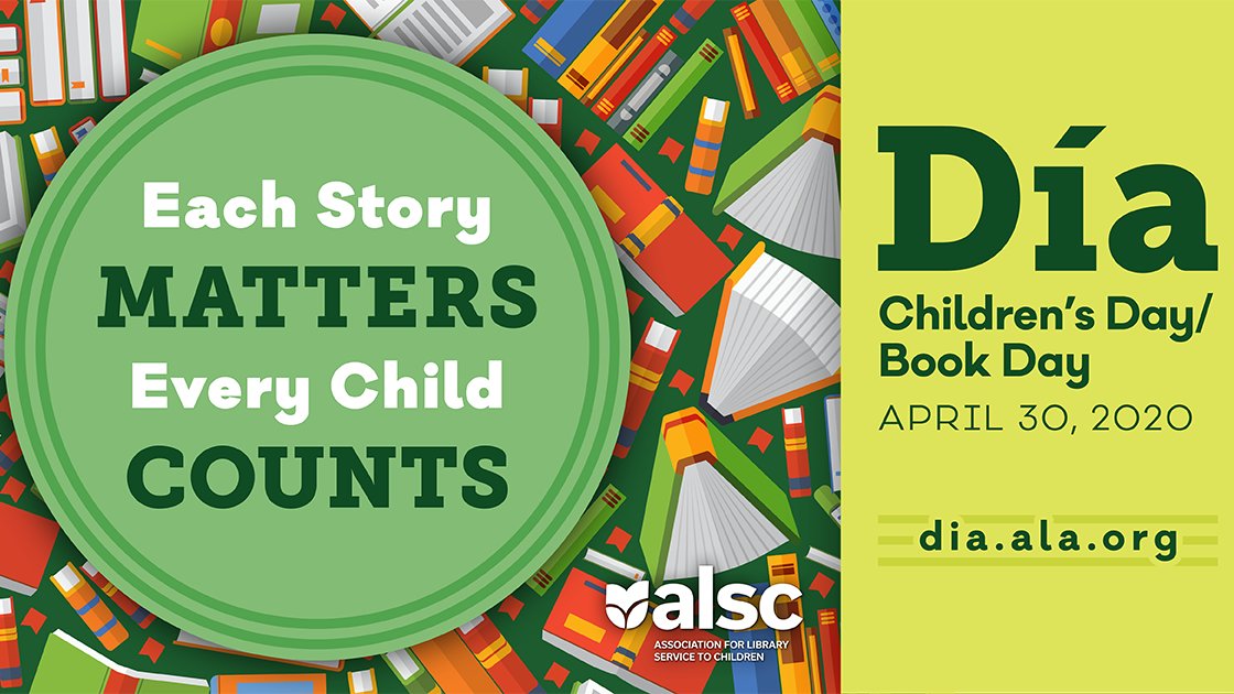 wearealsc's tweet image. Each story matters, every child counts. #countonlibraries #sharebookjoy #dia2020