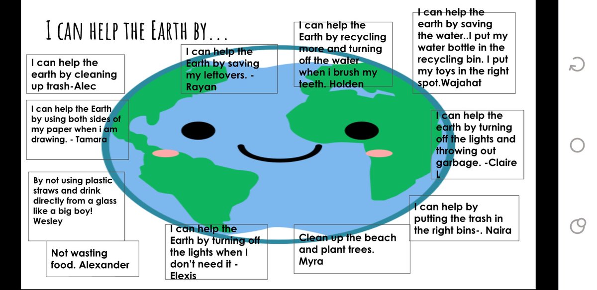 MsBixcul's tweet photo. Our friends have amazing ideas to help the Earth! @MackenzieGlenPS @#MacGspirit #EarthDay #EarthDay2020 https://t.co/aXaWD9YzSm