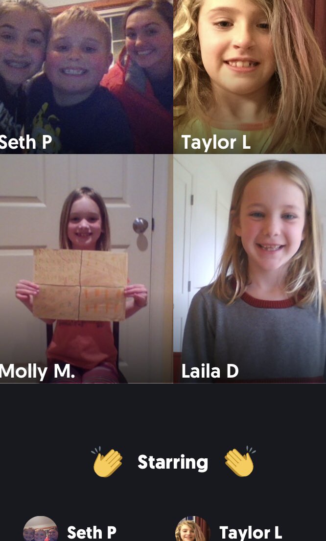 MrsReedCCMS's tweet photo. Thank you @Flipgrid for offering unique and fun options for sharing our learning and growing! #StarsOfSecond #commUNITY #FalconFamily #fractions @cwelementary @ccmsPE @MrsRackleyCCMS https://t.co/IrNrKlrU8T