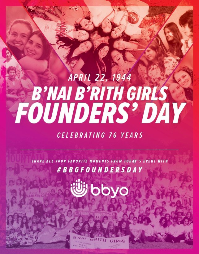 Today BBG celebrates 76 years!!!! We are all so thankful for this amazing movement that gives us all our best friends and the most amazing opportunities. Happy Birthday BBG!!❤️🥳