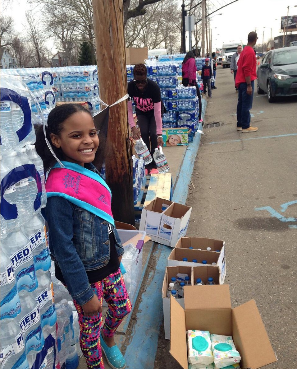 (6) Back then all I wanted to do was to help. We would go to protests and to help pass out water wipes and other supplies.