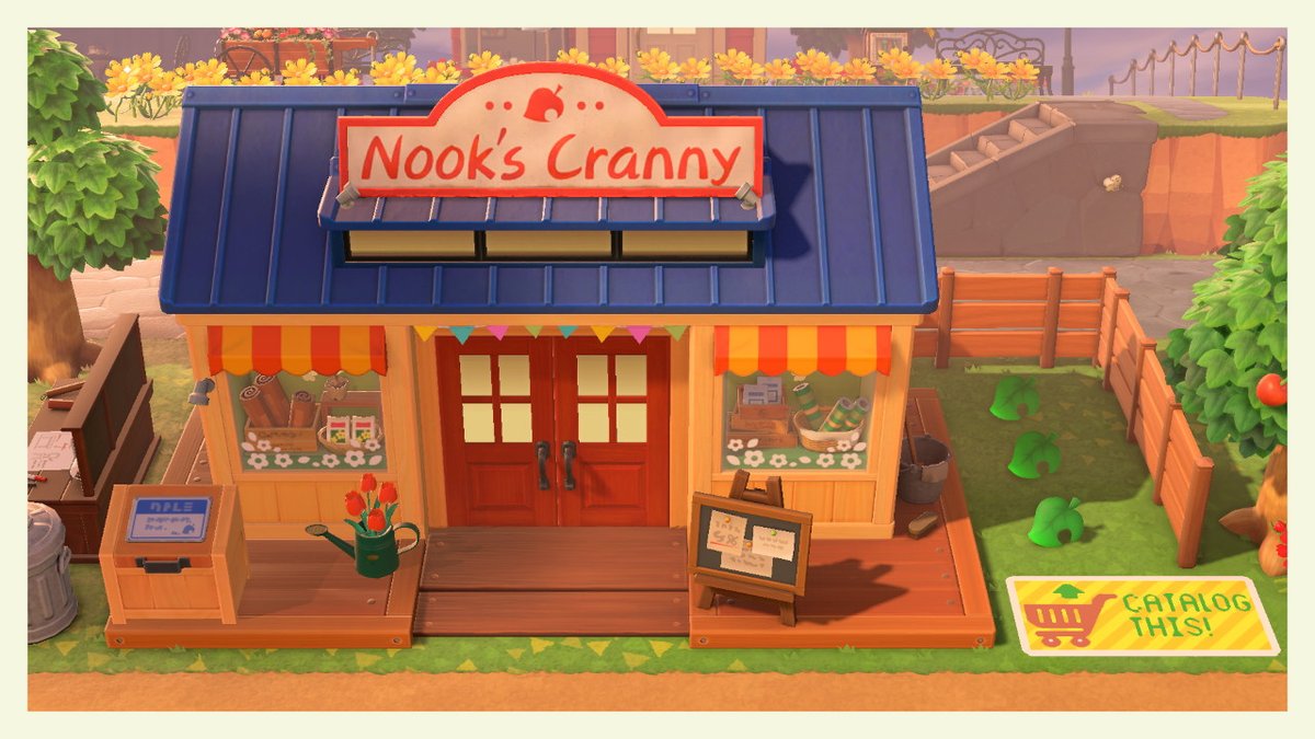 LockNinety's tweet photo. Let your friends know they can pick up (but not keep) these items with this design. Strive to have a huge catalog of items together and help each other out! #ACNHDesign #ACNH #AnimalCrossingNewHorizons https://t.co/pnyK4hnthy