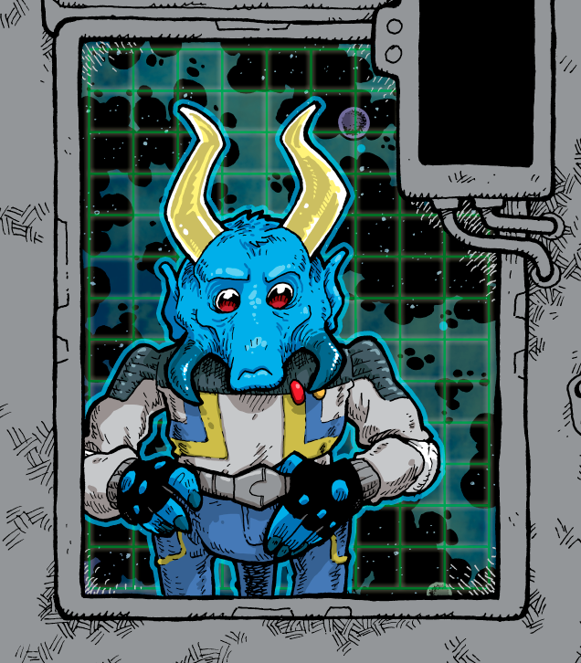 indigo_k's tweet photo. Preview of my Racer Dashboard design for #StarSpeed, with a bonus peek at my alien tribute to #BlueDevil! https://t.co/W3wTf8dWQc