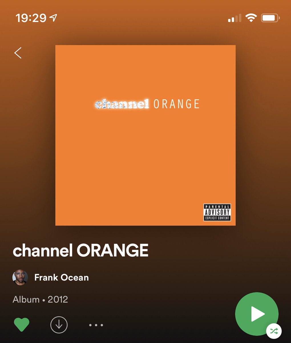 orange albums !