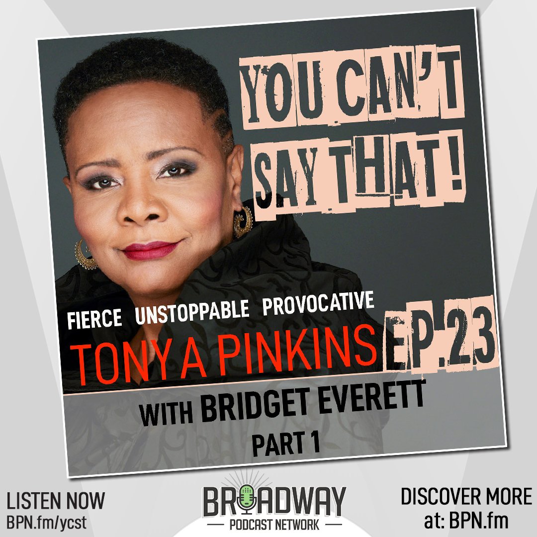 BwayPodNetwork's tweet photo. - You Can't Say That! Episode #23 with guest, @bridgeteverett (Part 1) https://t.co/i7SnoCytCj
-@CreativeQTine Episode #22 with guest, @JadeTailor  https://t.co/azyRIo2Ktk
- @Variety Stagecraft: What Pandemic Theater Can Sound Like https://t.co/k3luYUl58I https://t.co/q8WGwtgRlx