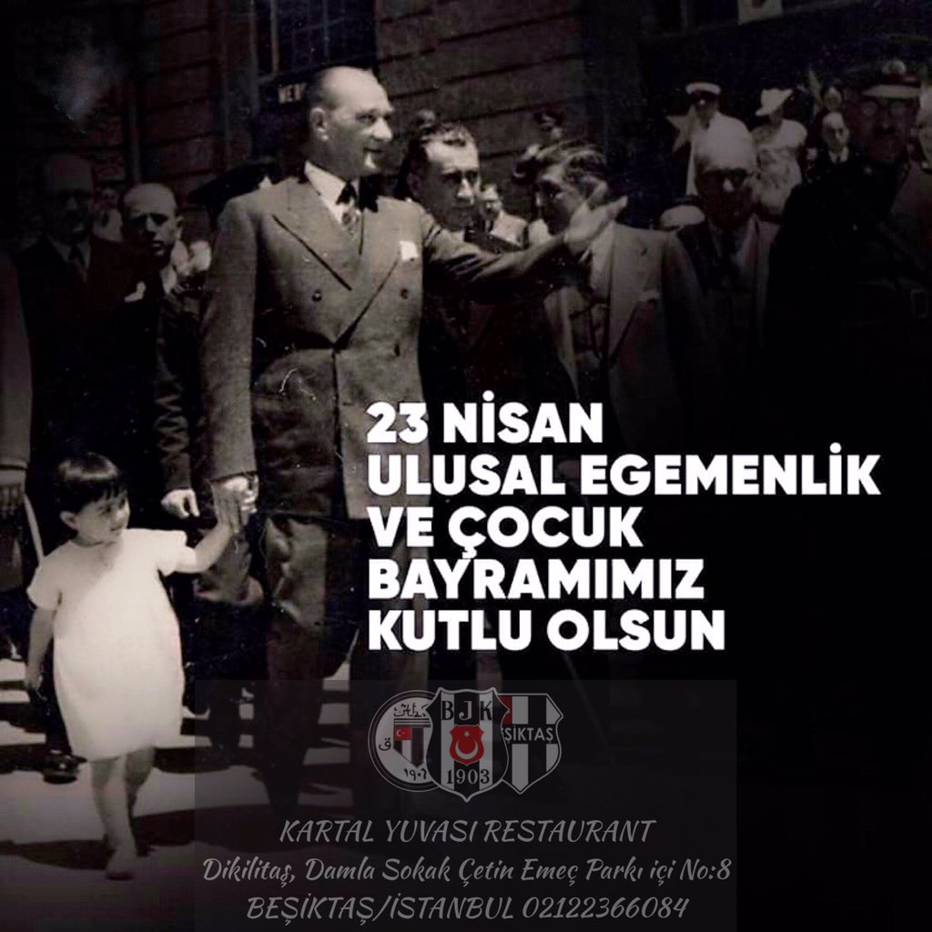 23 Nisan Ulusal Egemenlik ve Çocuk Bayramımız kutlu olsun.🇹🇷🇹🇷🇹🇷