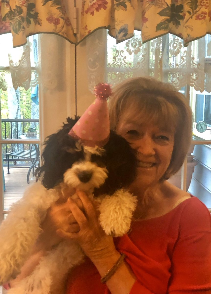 Happy 1st birthday to our sweet Sunny Lynn!🎂❤️🐶😊🥰. She brings us so much joy...❤️❤️