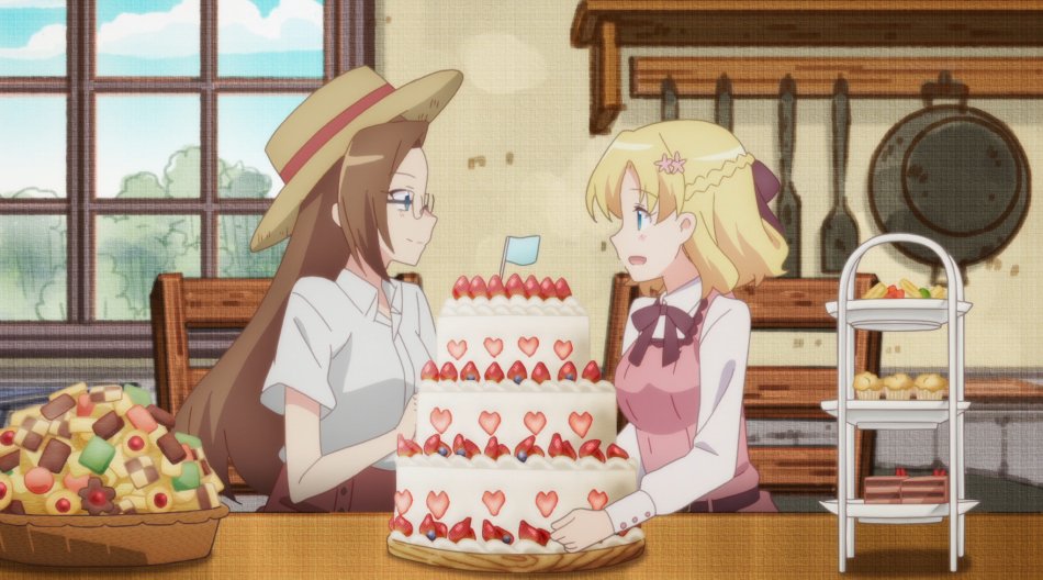 Oh my god they were roommates! Baking cakes together!