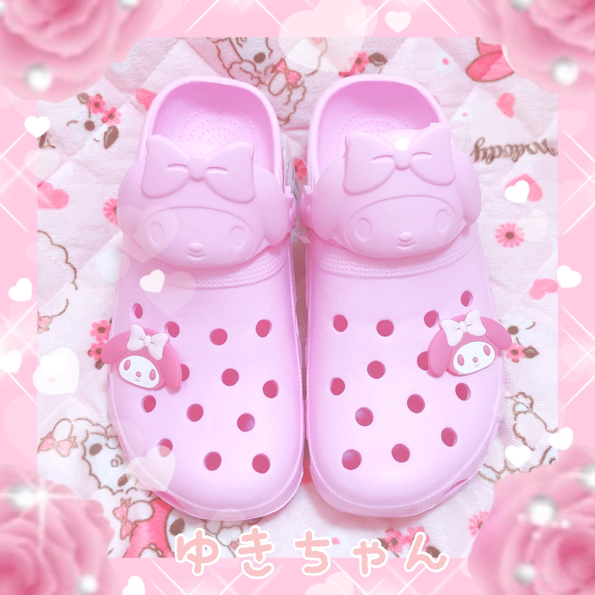 ドンキ マイメロ サンダル サンリオ クロミ 厚底サンダル クロックス