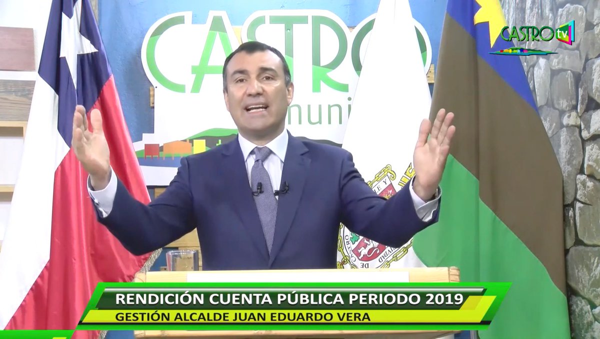 <a href="/CastroMunicipio/">CastroMunicipio</a> Castro invirtió más de 71 mil millones de pesos en el desarrollo de la comuna. Alcalde Juan Eduardo Vera entregó su Cuenta Pública 2019 a través de redes sociales producto de la pandemia del coronavirus.
castromunicipio.cl/?p=9122