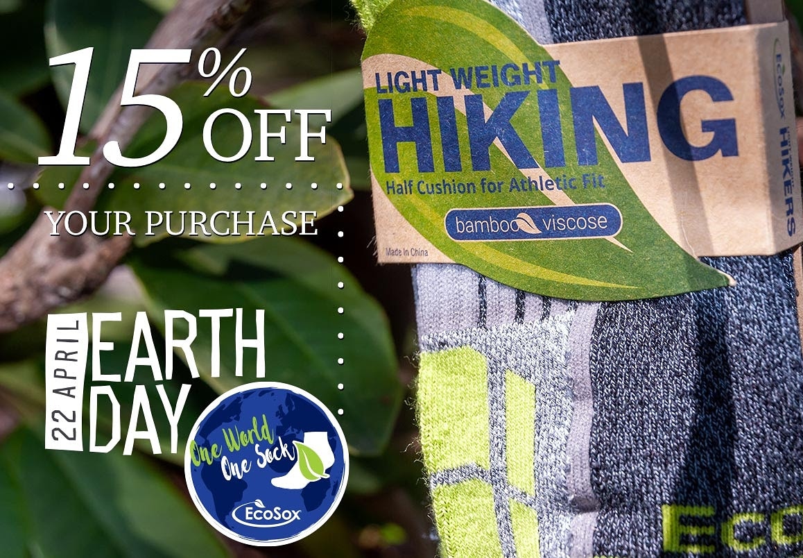 EcoSox's tweet photo. promo code "Earthday2020"good online until end of April.  #EarthDay2020 https://t.co/MSuOKSx3VB