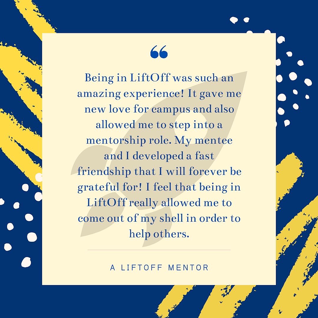 LiftoffUT's tweet photo. Hear from a LiftOff Mentor and Mentee talk about their experiences🤩
We are still looking for mentors👀
Our applications are due 4/25/2020 at 11:59pm and the link is in our bio🚀 https://t.co/8TQC2wr7I2